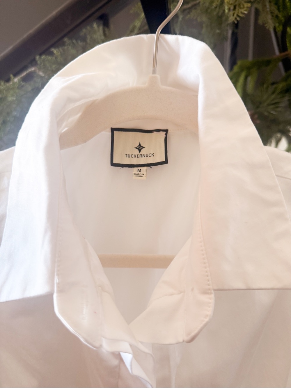 🤍 NEW Tuckernuck White Mini Delaney Dress ~ Medium - Picture 5 of 6